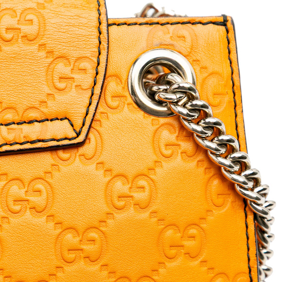 Pre-Loved Gucci Small Guccissima Emily Shoulder Bag - Picture 8 of 11